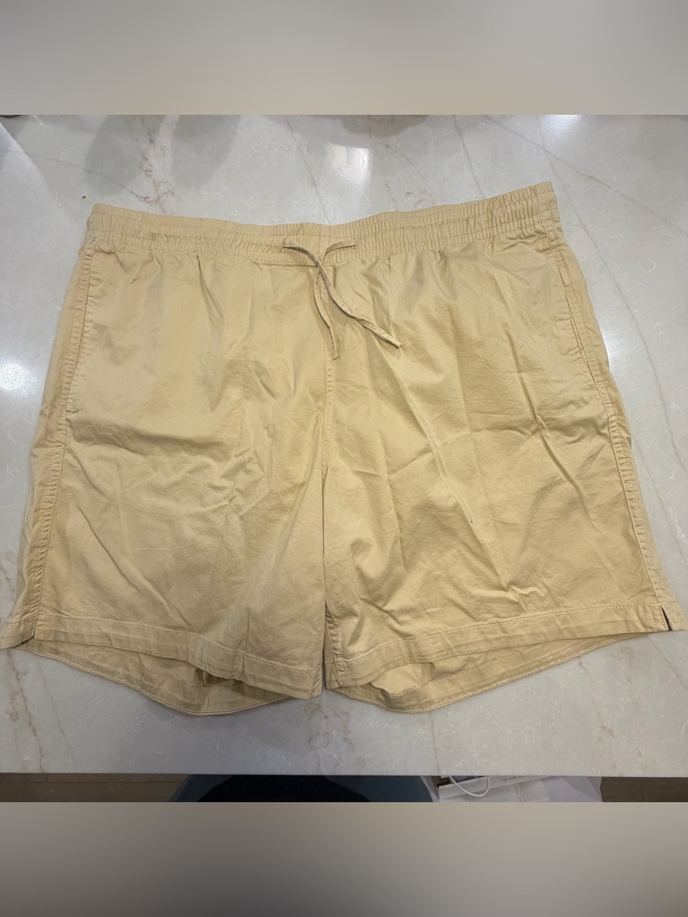 NEW Bonobos Men’s Chino Shorts Cream Beige Size 40 7” Inseam
